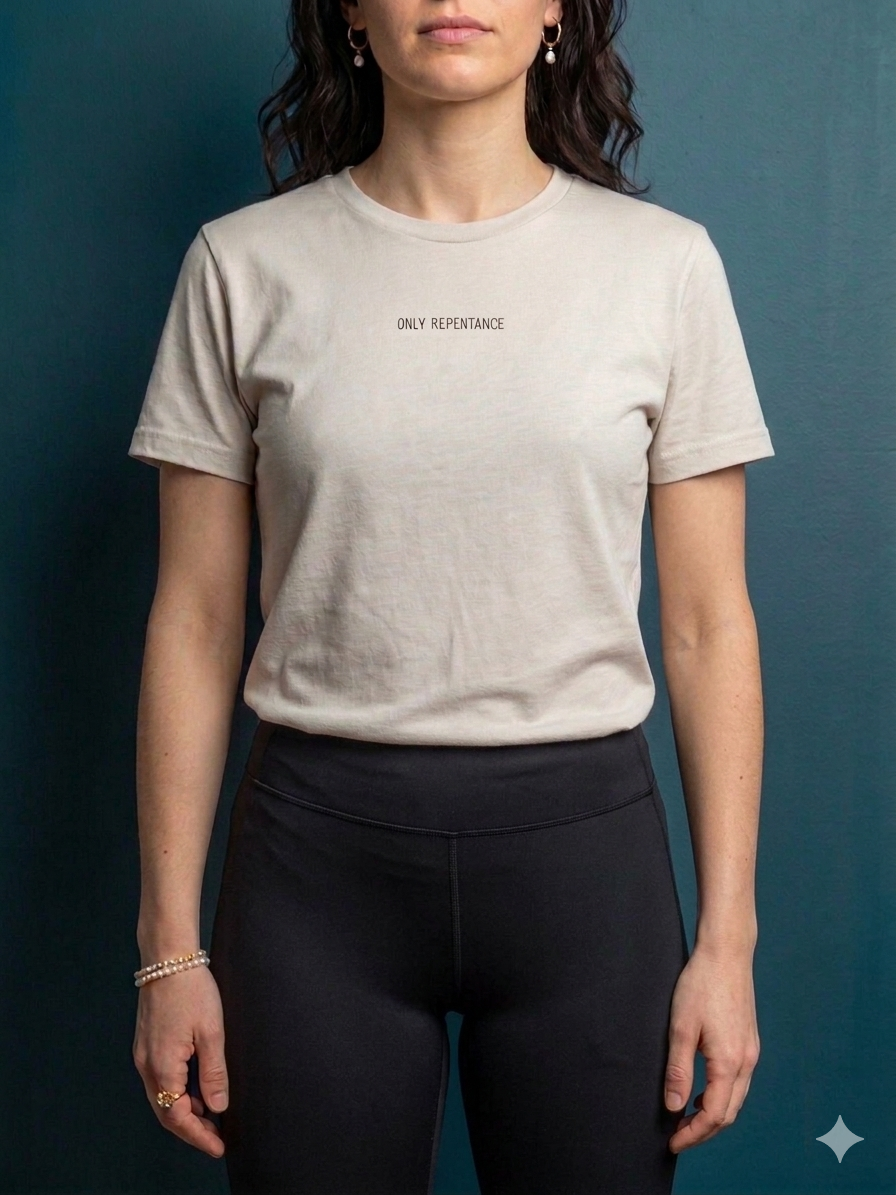 Minimal Performance Tee – White - Image 2